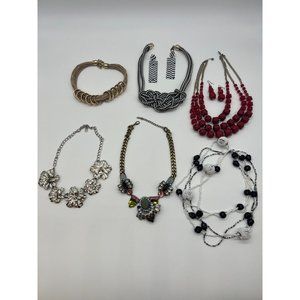 Statement Necklace Lot Fashion Jewelry